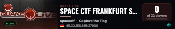 SPACE CTF FRANKFURT SPACECTF live status badge