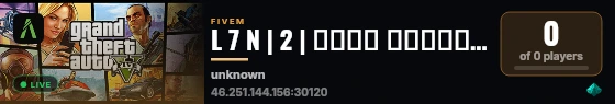 L 7 N | سيرفر عربي | 24/7 | بدون مشاكل live status badge