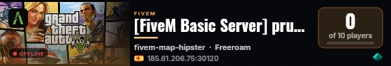 [FiveM Basic Server] pruebas live status badge