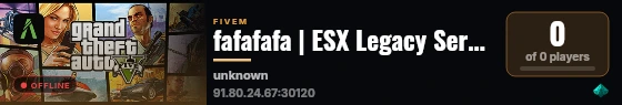 fafafafa | ESX Legacy Server live status badge