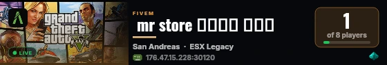  mr store مود شرطه live status badge