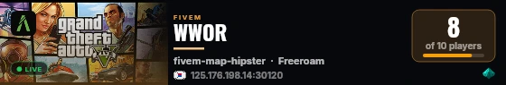 WWOR live status badge