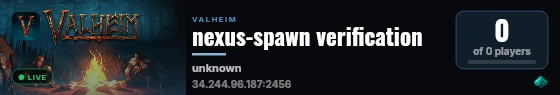 nexus-spawn verification live status badge