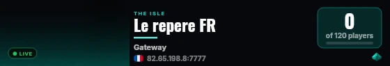 Le repere FR live status badge