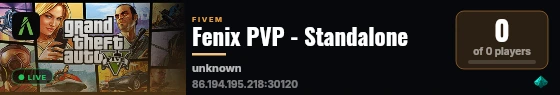 Fenix PVP - Standalone live status badge
