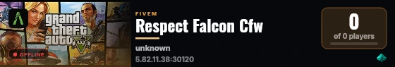 Respect Falcon Cfw live status badge