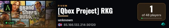 [Qbox Project] RKG live status badge