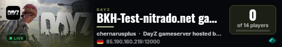 BKH-Test-nitrado.net gameserver live status badge
