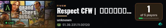 Respect CFW |  ريسبكت بدون تفعيل live status badge