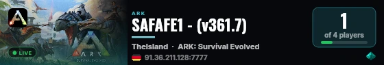 SAFAFE1 - (v361.7) live status badge