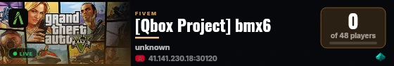 [Qbox Project] bmx6 live status badge