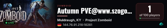 Autumn PVE@www.szogo.pl live status badge