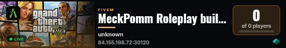 MeckPomm Roleplay built with MeckPomm Roleplay! live status badge