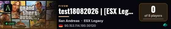 test18082026 | [ESX Legacy] live status badge