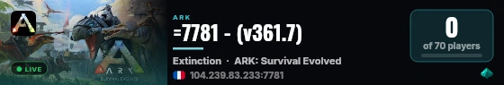 =7781 - (v361.7) live status badge