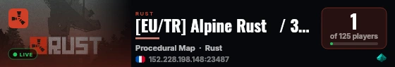 [EU/TR] Alpine Rust   / 3x / Kits / BP Share live status badge