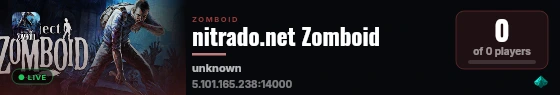 nitrado.net Zomboid live status badge