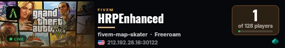 HRPEnhanced live status badge