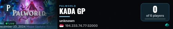 KADA GP live status badge