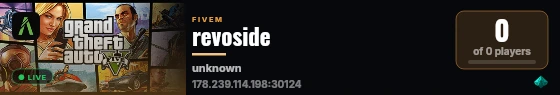 revoside live status badge