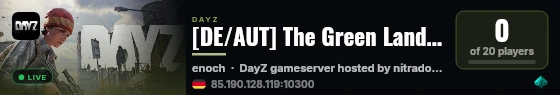 [DE/AUT] The Green Lands Testserver live status badge