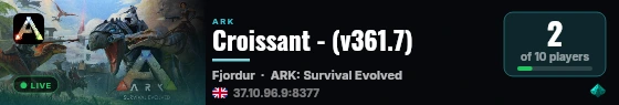 Croissant - (v361.7) live status badge