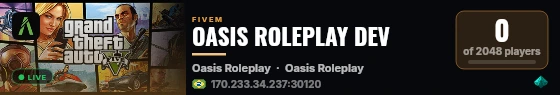 OASIS ROLEPLAY DEV live status badge