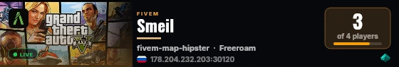 Smeil live status badge