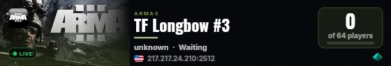 TF Longbow #3 live status badge