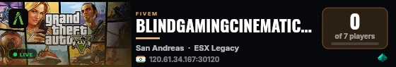 BLINDGAMINGCINEMATICS | [ESX Legacy] live status badge