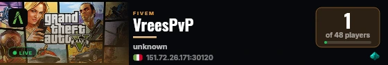 VreesPvP live status badge