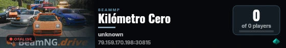 Kilómetro Cero live status badge