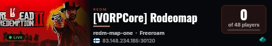 [VORPCore] Rodeomap live status badge