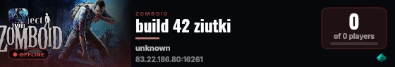 build 42 ziutki live status badge