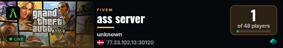 ass server live status badge
