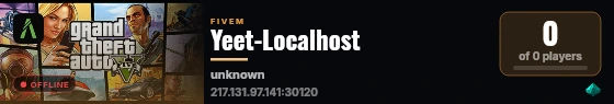 Yeet-Localhost live status badge