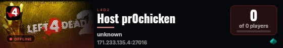 Host pr0chicken live status badge
