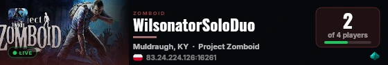 WilsonatorSoloDuo live status badge