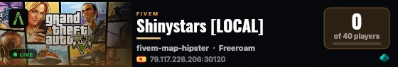 Shinystars [LOCAL] live status badge