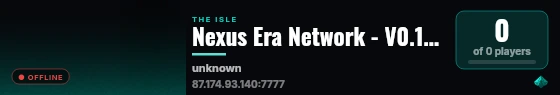 Nexus Era Network - V0.1 Test live status badge