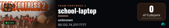 school-laptop live status badge
