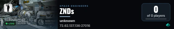 ZNDs live status badge