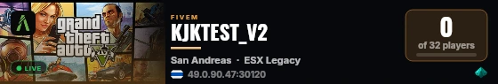 KJKTEST_V2 live status badge