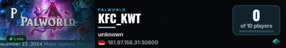 KFC_KWT live status badge