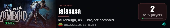 lalasasa live status badge