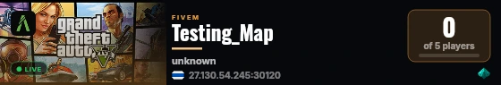 Testing_Map live status badge