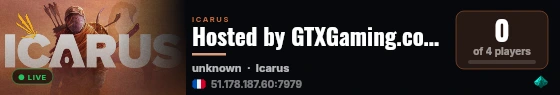 Hosted by GTXGaming.co.uk live status badge