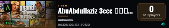 AbuAbdullaziz 3ccc مود شرطه live status badge