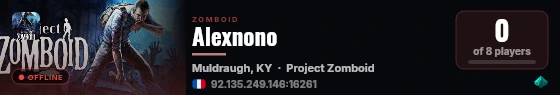 Alexnono live status badge