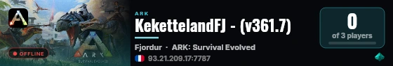 KekettelandFJ - (v361.7) live status badge
